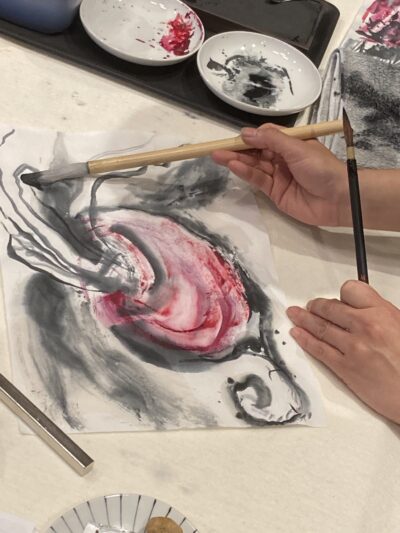 SUMI-E Japanese Ink Painting Workshop - THE SCHRECK HOUSE - SHARING THE ...